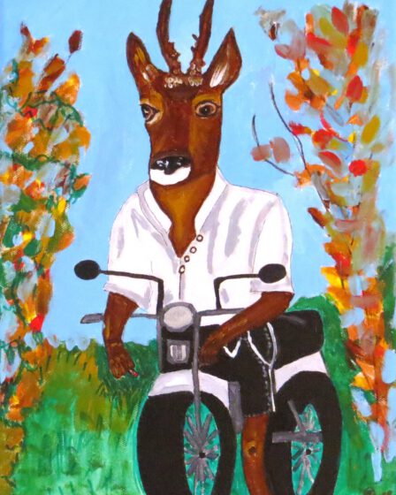 Junger Hirsch