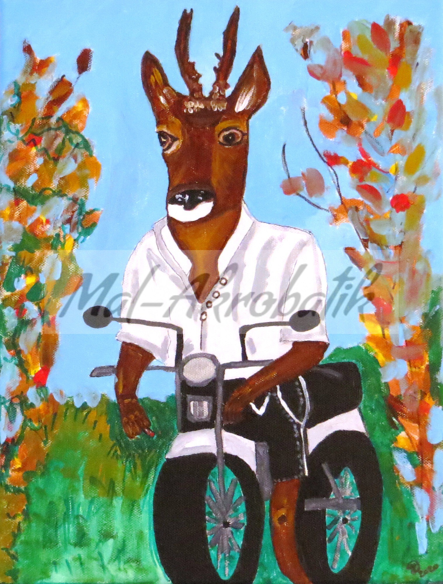 Junger Hirsch